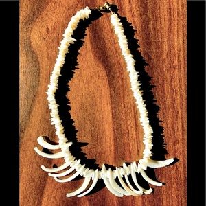 New natural White shell. 16 inch necklace